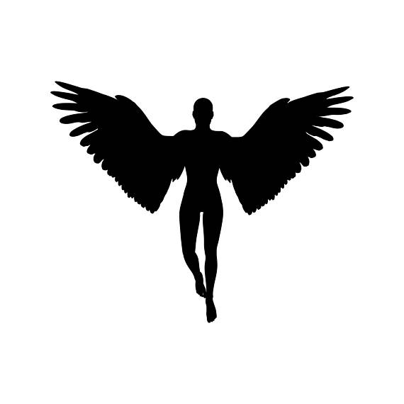 570x570 Angel Wings Holy Jesus Graphics Svg Dxf Eps Png Cdr Ai Pdf Vector
