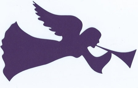 448x287 Thangel Signs Silhouette, Angel And Tissue Paper