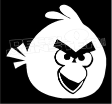 223x208 Angry Birds Silhouette 1 Decal Sticker