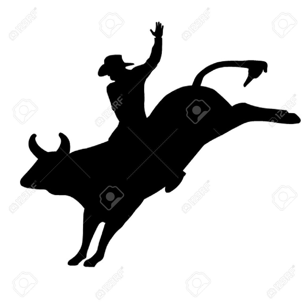 1300x1300 Bull Clipart Riding