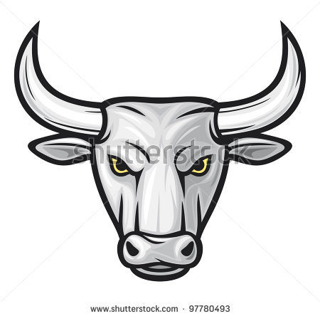 450x444 Drawn Bulls Bull Head