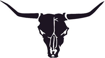 350x193 Cow Bull Head Clipart Black And White