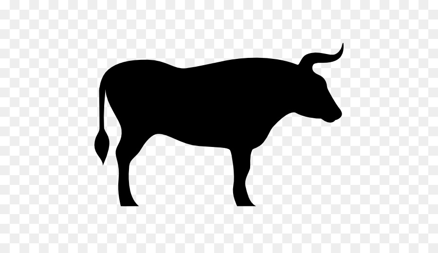 900x520 Angus Cattle Bull Silhouette Clip Art