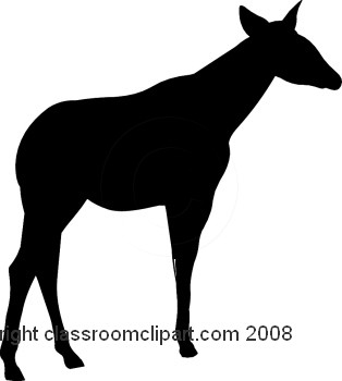314x350 Silhouettes Clipart Animal Silhouette 1108 2