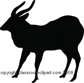 350x346 Free Wildlife Silhouettes Clipart