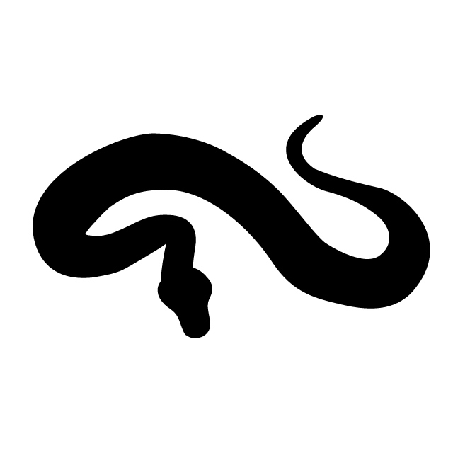 640x640 Snake Animal Silhouette Free Illustrations