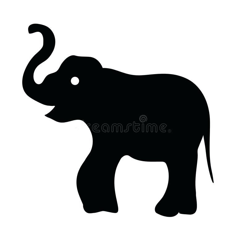 800x800 Elephant Template Animal Templates Free Premium Templates Simple
