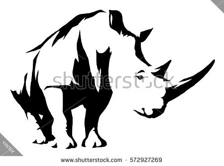 450x334 Animal Silhouette Drawings