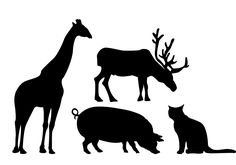 236x165 Free Animal Silhouettes