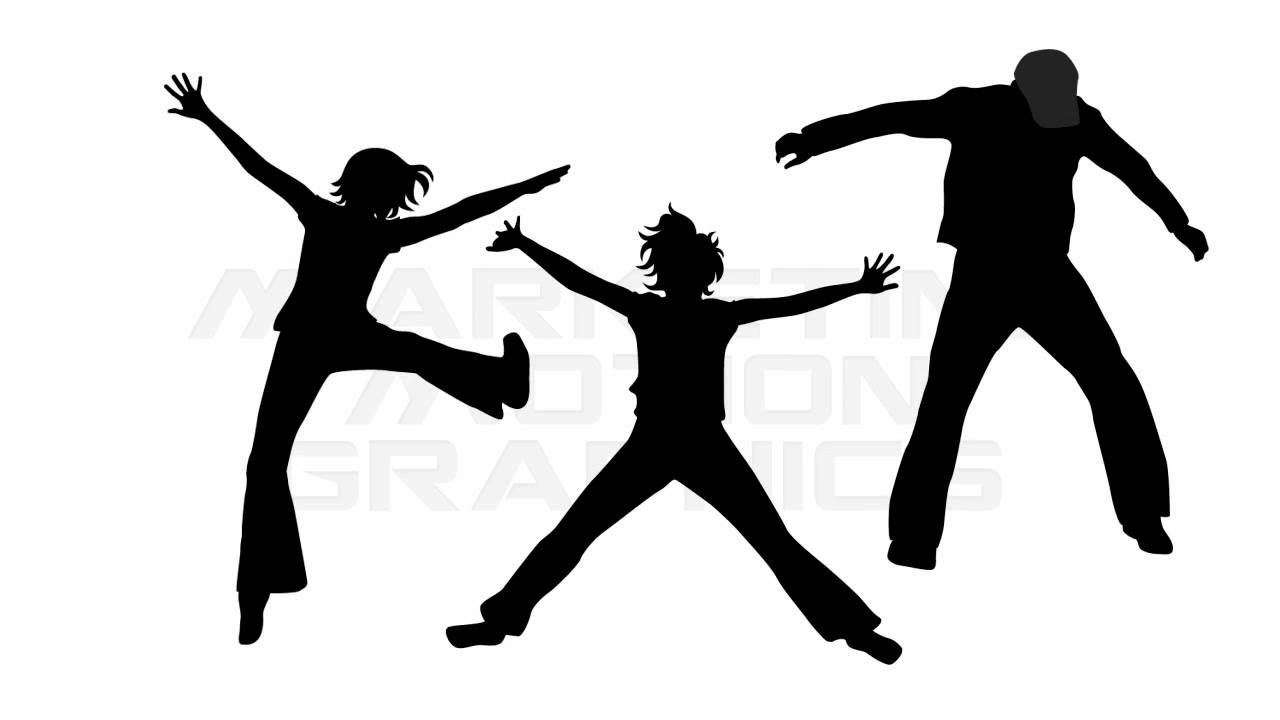 1280x720 Animated Silhouettes Collection Marketing Motion Graphics Pre