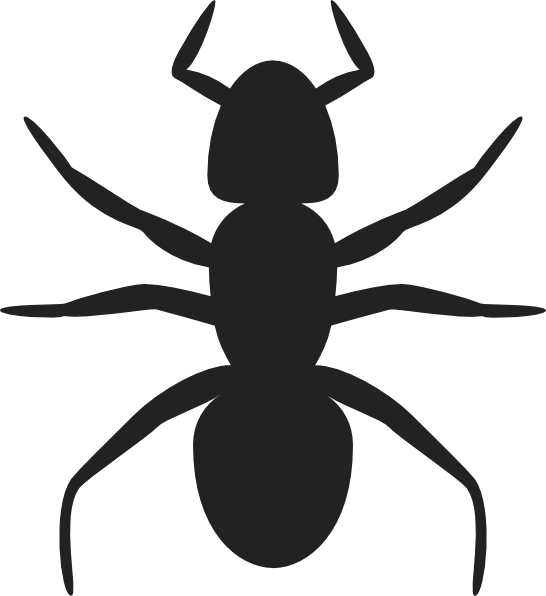 546x596 Ant Silhouette Clip Art