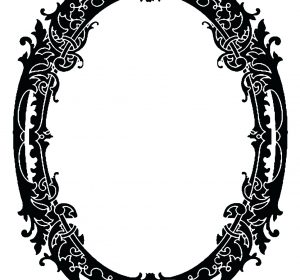 300x280 Black And Gold Antique Picture Frames Old Black Picture Frames