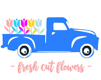 340x270 Red Truck Svg File, Quote Cut File, Silhouette File, Cricut File