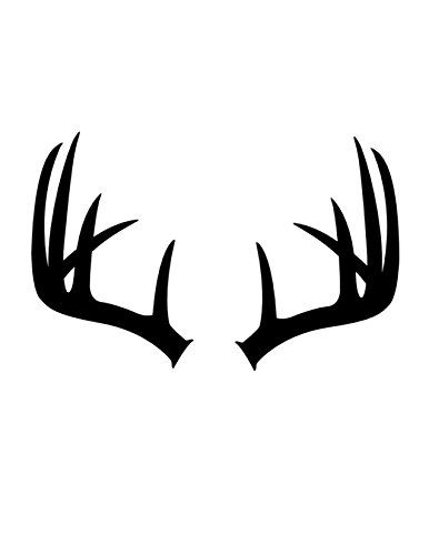 Antler Silhouette at GetDrawings | Free download