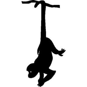 300x300 Hanging Monkey