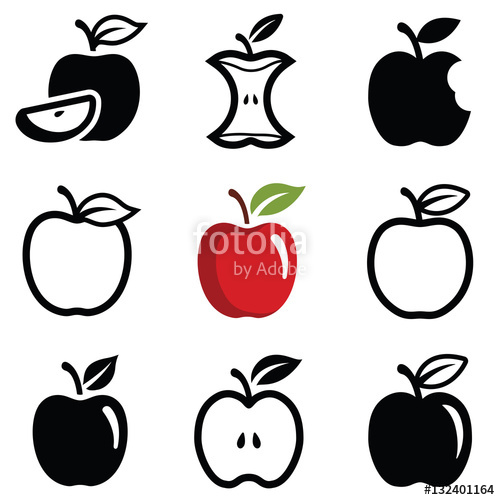 500x500 Apple Icon Collection