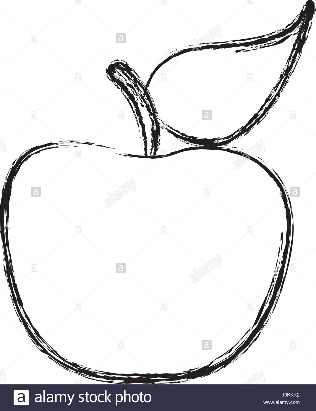 1069x1390 Blurred Silhouette Silhouette Of Apple Fruit Food With Leaf Stock