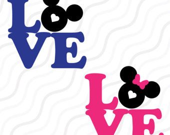 340x270 Love Mickey Mouse Svg,disney Valentine Svg,love Quote Svg Cut