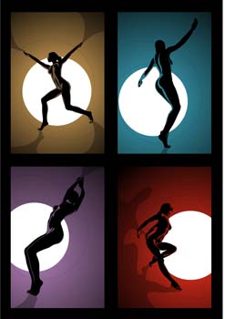 247x350 Female Silhouette Clip Art Free Vector 4vector