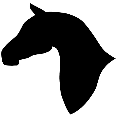 400x400 Horse Head Vector Free Download Clip Art On 2