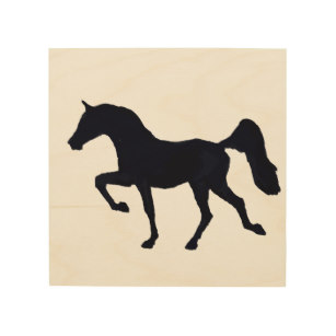307x307 Arabian Horse Wood Wall Art Zazzle