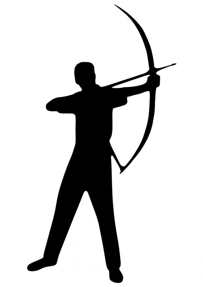 Archer Silhouette at GetDrawings | Free download