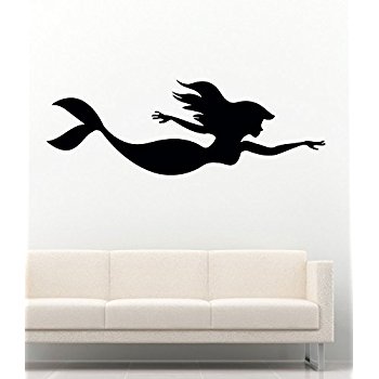 350x350 The Little Mermaid Silhouette Group
