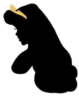 269x339 Silhoutte For Centerpiece Print And Back On Pink Or Gold Paper