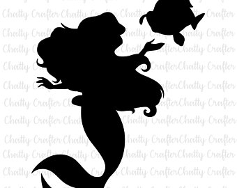340x270 Mermaid Silhouette Etsy