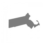 150x150 Arkansas Map Silhouette Free Vector Clip Art Image