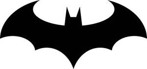300x142 Batman Logo Decal Wall Sticker Home Decor Art Dark Knight Arkham