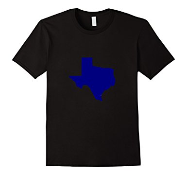 385x360 Texas Silhouette T Shirt Shape Of Texas In Blue Clothing