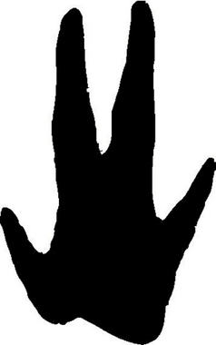 238x380 Animal Track Decal