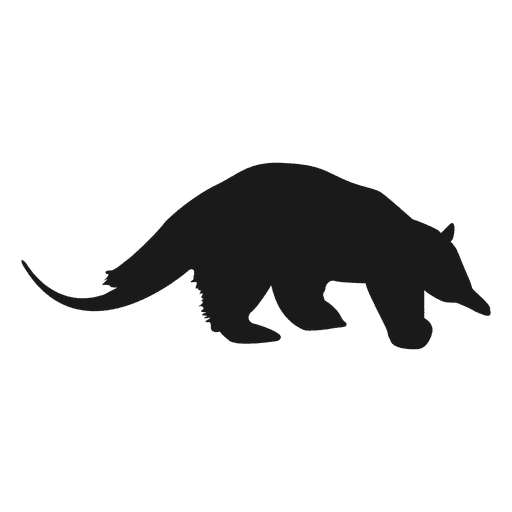 512x512 Anteater Silhouette