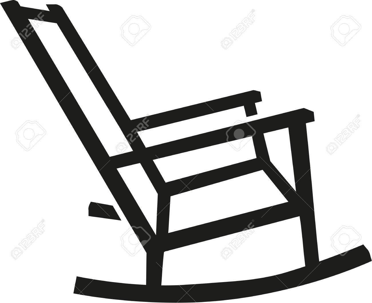 1300x1058 Rocking Chair Silhouette