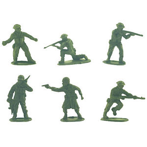 300x300 50 Plastic Green Army Men Soldiers