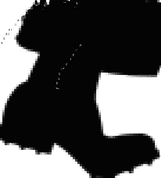 549x608 Boot, Gumboot, Outline, Clothing, Sartorial, Silhouette, Shoe