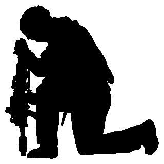 320x320 Military Clipart Silhouette