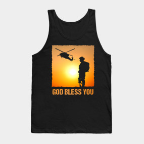 285x285 Army Soldier Silhouette God Bless You