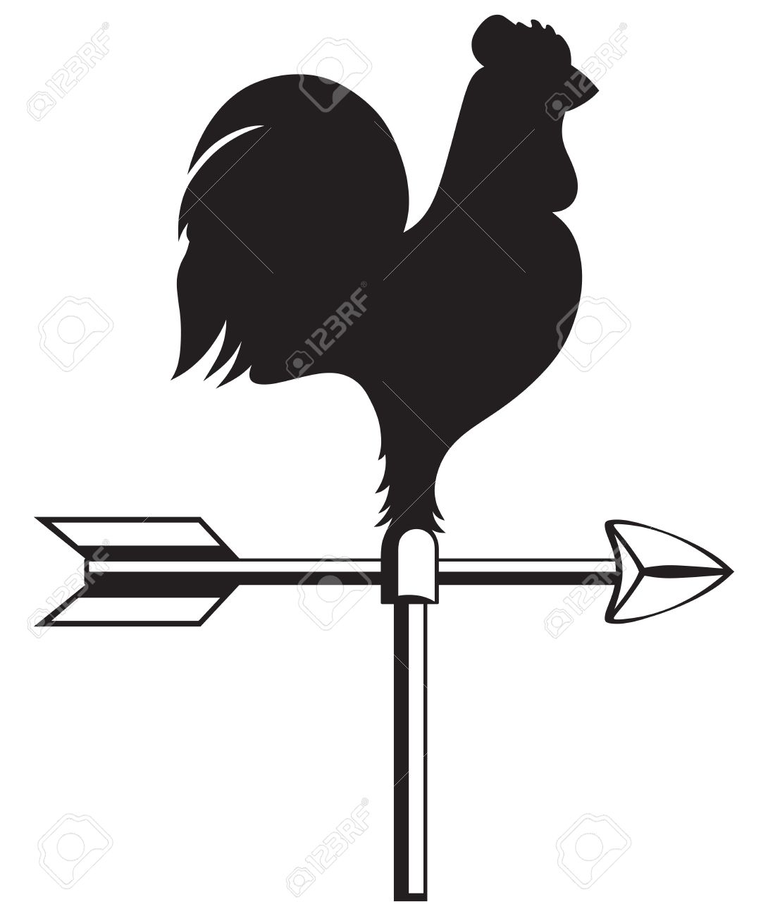 1090x1300 Arrow Clipart Weathervane