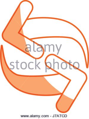 300x400 Arrows Silhouette Icon. Vector Design Elements Eps8 Stock Vector
