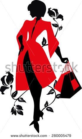 278x470 Eszadesign (Svetlana Zdanchuk) Elegant Silhouette. Beautiful Woman