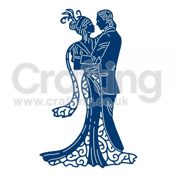 600x600 Tattered Lace Art Deco Under The Mistletoe Die