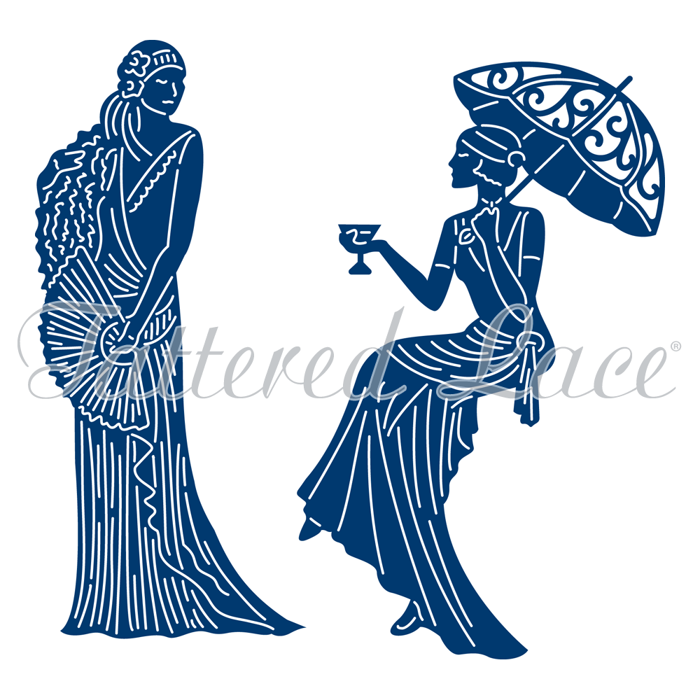 1000x1000 Tattered Lace Die Art Deco Cocktail Hour