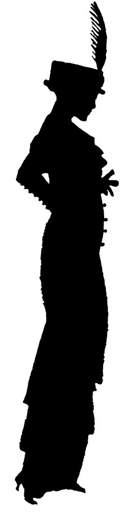 236x1004 Girl Praying Silhouettes Silhouettes, Digi Stamps