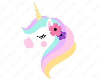 340x270 Unicorn Svg Unicorn Head Svg Unicorn Clip Art Unicorn Face