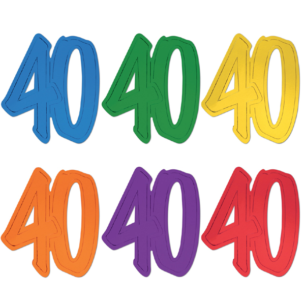 600x600 Buy 12 Inch Foil Number Silhouette Cutouts