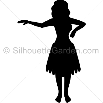 336x334 Hula Girl Silhouette Clip Art. Download Free Versions Of The Image