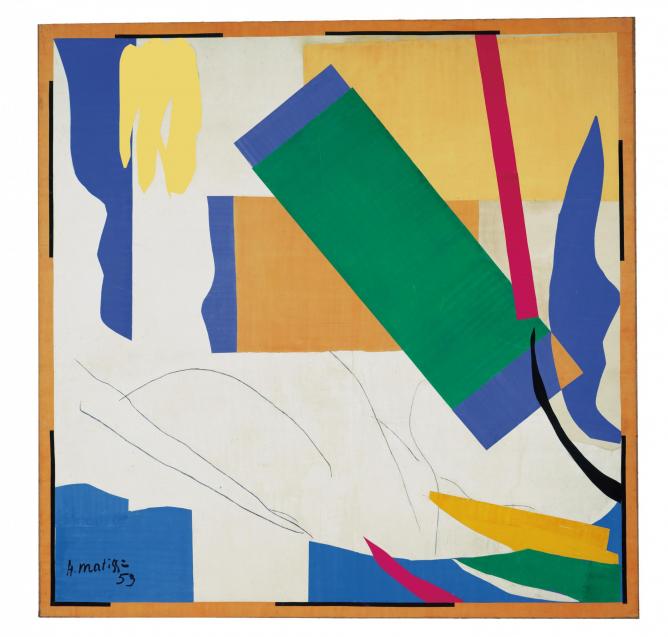 668x637 Fauvism Renewed Matisse's Creative Affair With Paper Cut Outs
