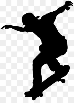 260x360 Roller Skating Ice Skating Silhouette